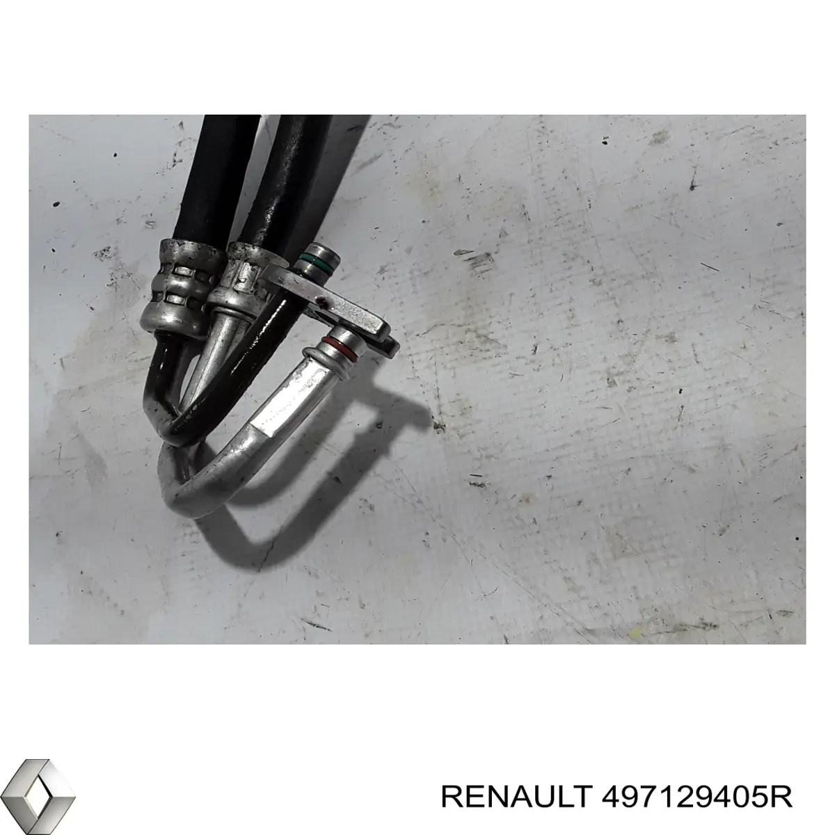 Шланг ГУР высокого давления от насоса до рейки (механизма) на Renault Master III 