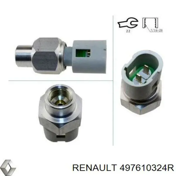 Датчик насоса гидроусилителя Renault (RVI) 497610324R