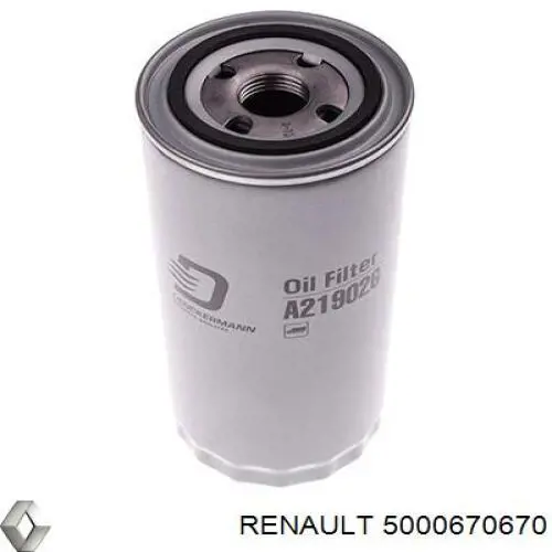 Масляный фильтр 5000670670 Renault (RVI)