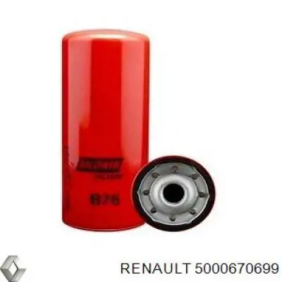 5000670699 Renault (RVI) Масляный фильтр двигателя
