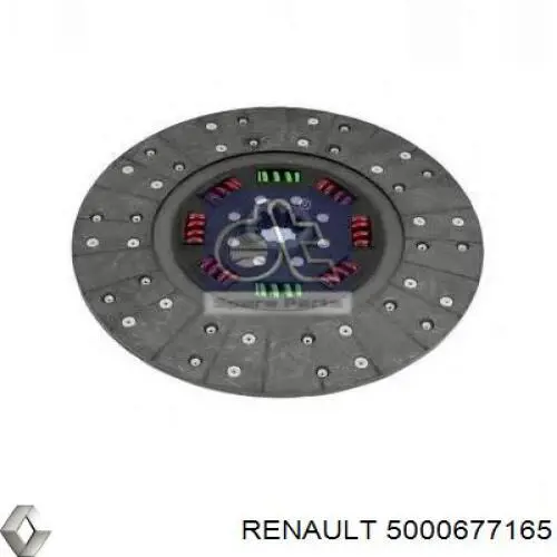 5000677165 Renault (RVI) Диск сцепления ведомый