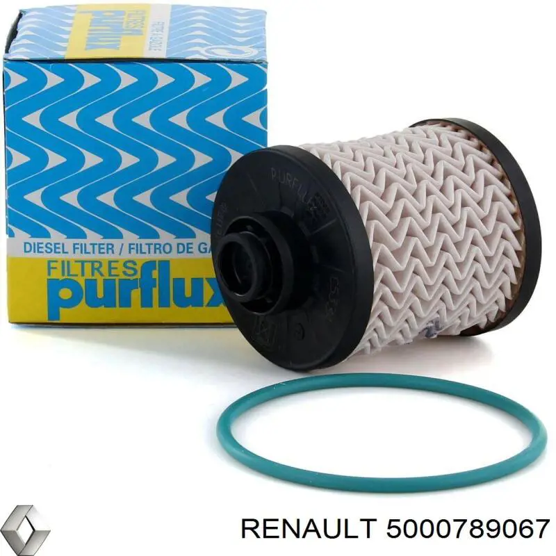 5000789067 Renault (RVI) filtro de combustível