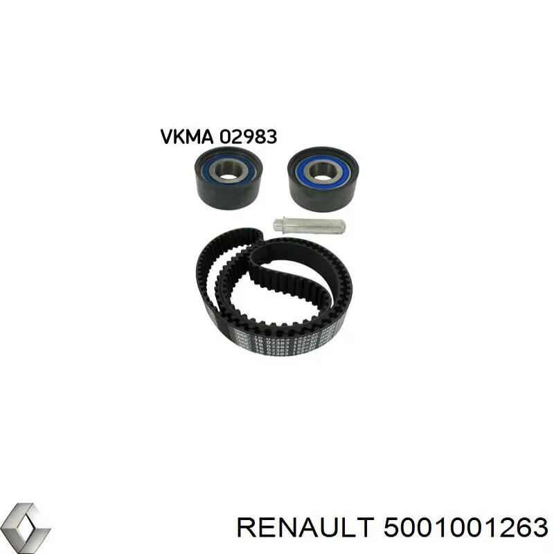Купить 5001001263 Renault (RVI) Натяжитель ремня ГРМ
