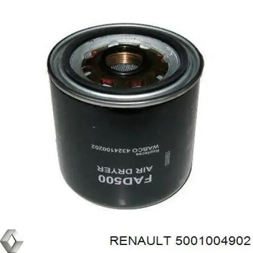 Фильтр осушителя воздуха (влагомаслоотделителя) (TRUCK) 5001004902 Renault (RVI)