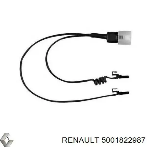 5001822987 Renault (RVI) колодки тормозные передние дисковые