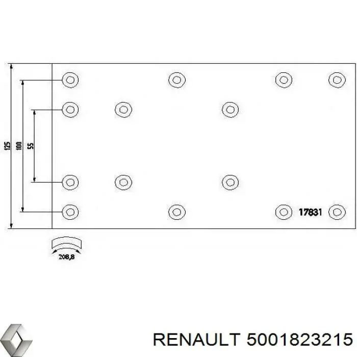  5001823215 Renault (RVI)