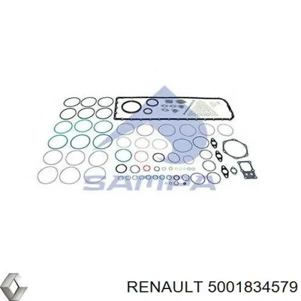 Комплект прокладок двигателя нижний на Renault Trucks TRUCK PREMIUM ROUTE 