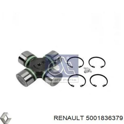 Крестовина карданного вала заднего Renault (RVI) 5001836379