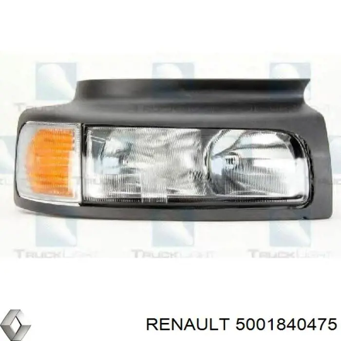 Фара правая 5001840475 Renault (RVI)