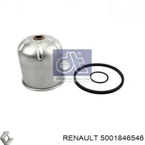 Фильтр очистки масла центробежный Renault (RVI) 5001846546 цена, от 17.42 USD