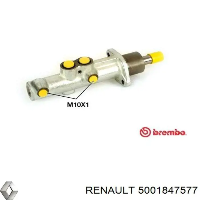 5001847577 Renault (RVI) цилиндр тормозной главный