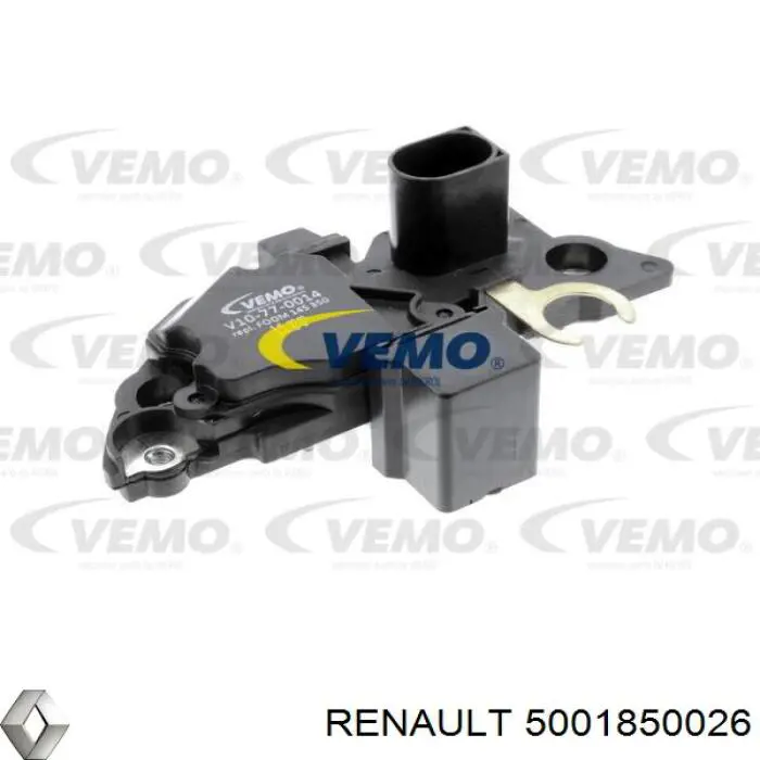 Купить 5001850026 Renault (RVI) Реле регулятор напряжения генератора