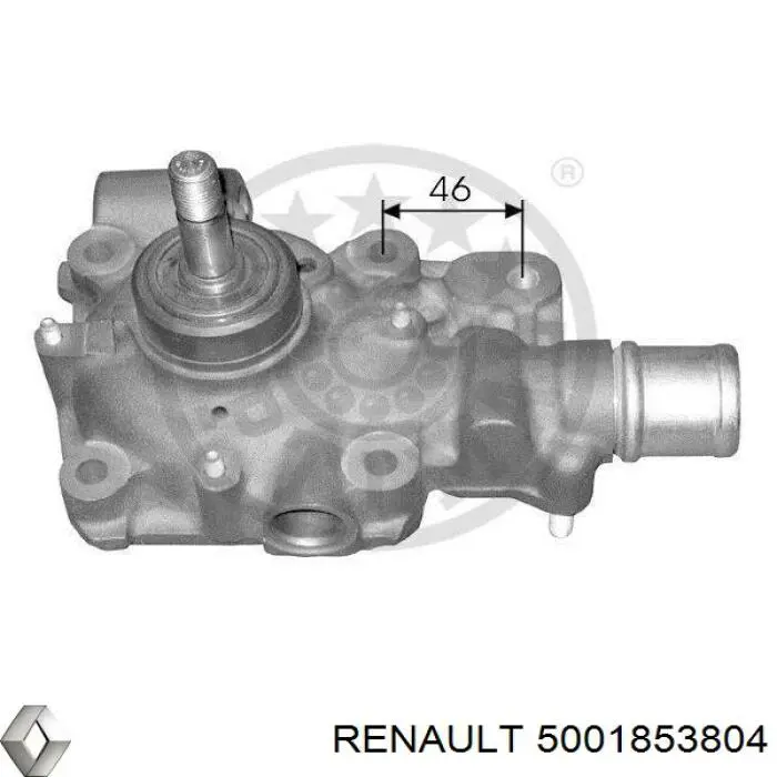 Помпа 5001853804 Renault (RVI)