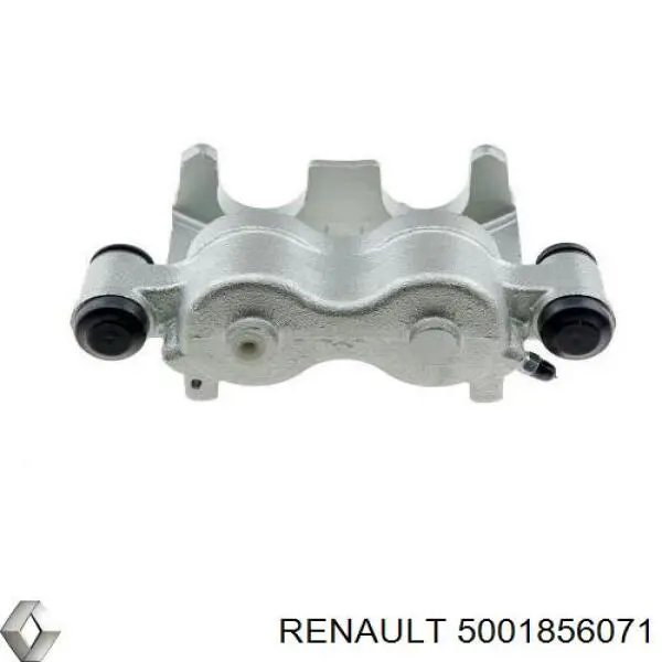 5001856071 Renault (RVI) suporte do freio traseiro esquerdo