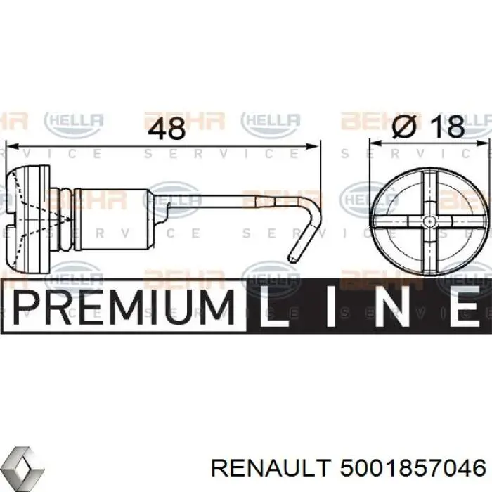 Купить 5001857046 Renault (RVI) Крышка радиатора