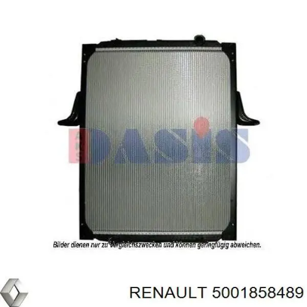 Радиатор 5001858489 Renault (RVI)