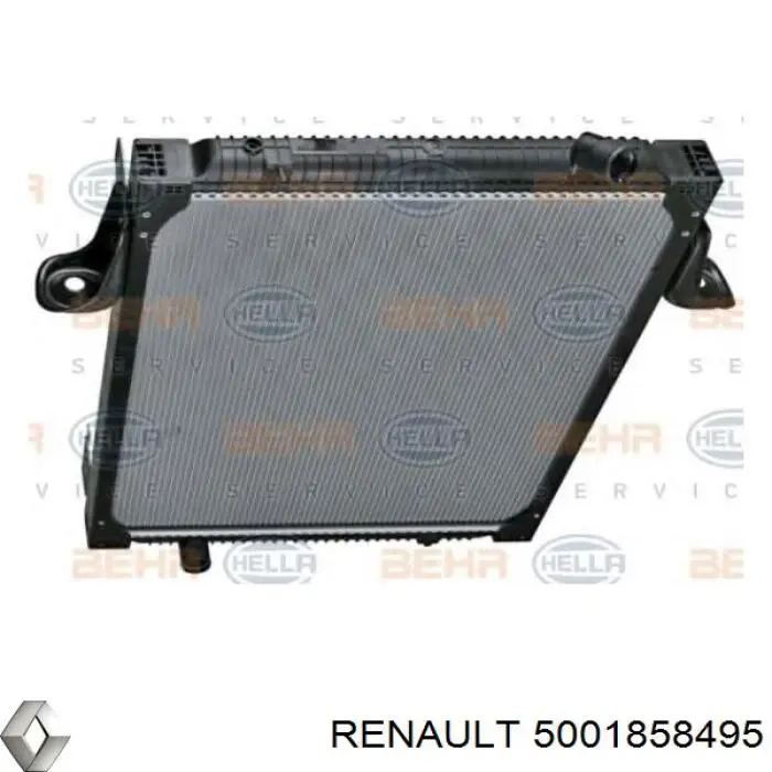 Купить 5001858495 Renault (RVI) Радиатор водяной