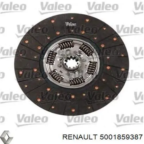 Сцепление 5001859387 Renault (RVI)