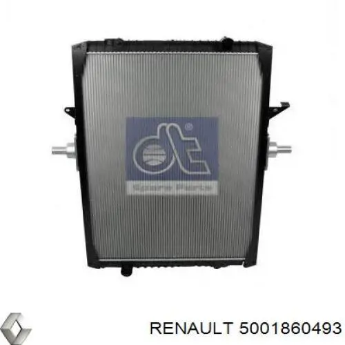 5001860493 Renault (RVI) Радиатор основной