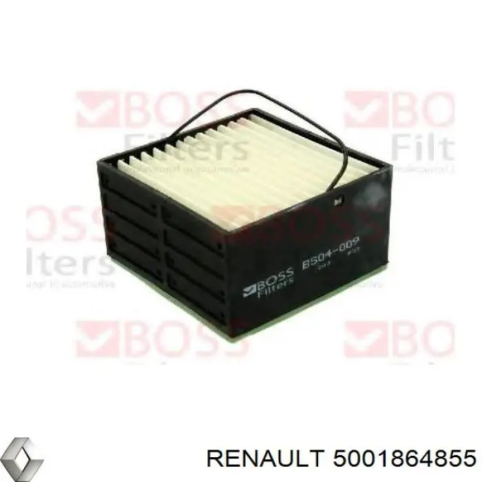 5001864855 Renault (RVI) filtro de combustível