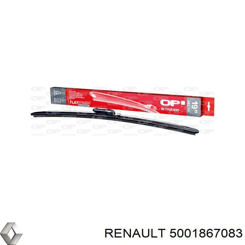 Щетки стеклоочистителя 5001867083 Renault (RVI)
