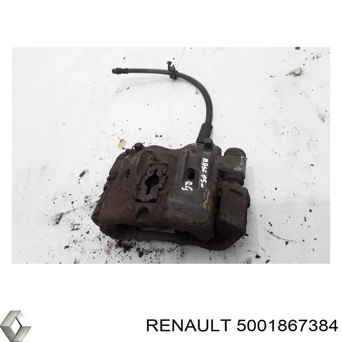 Суппорт тормозной задний правый 5001867384 Renault (RVI)