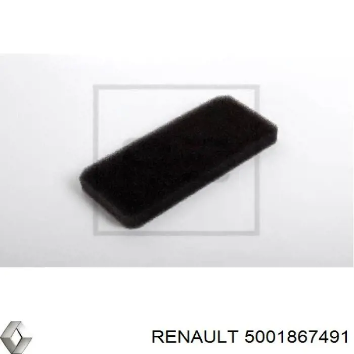 Купить 5001867491 Renault (RVI) Фильтр салона угольный
