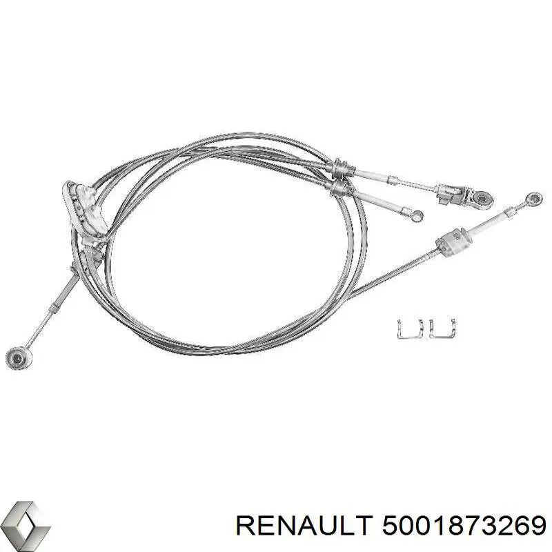 5001873269 Renault (RVI) трос переключения передач сдвоенный