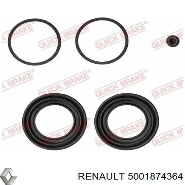 Купить 5001874364 Renault (RVI) Суппорт задний левый
