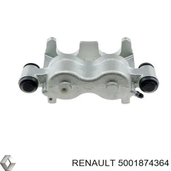 5001874364 Renault (RVI) suporte do freio traseiro esquerdo