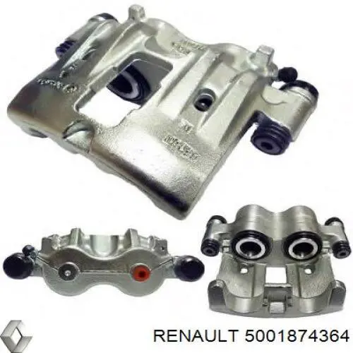 Задний левый суппорт Renault (RVI) 5001874364 цена, от 61.94 USD