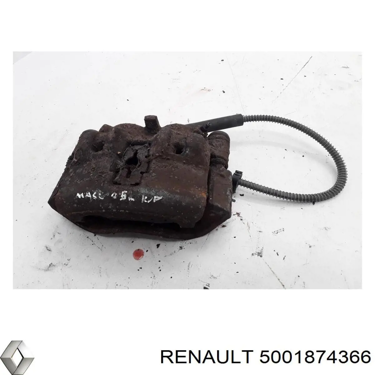 Суппорт тормозной передний левый 5001874366 Renault (RVI)