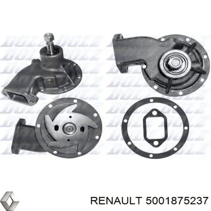 Помпа 5001875237 Renault (RVI)