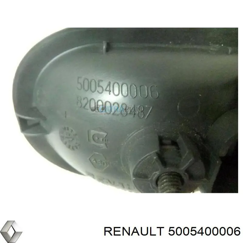 Купить 5005400006 Renault (RVI) Ручка двери левой внутренняя передняя/задняя