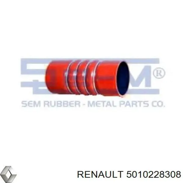 Шланг/патрубок интеркуллера Renault (RVI) 5010228308 цена, от 30.25 USD