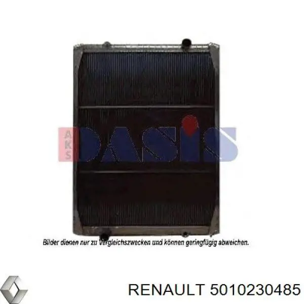 Радиатор 5010230485 Renault (RVI)