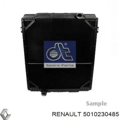 Радиатор охлаждения двигателя Renault (RVI) 5010230485 цена, от 341.41 USD