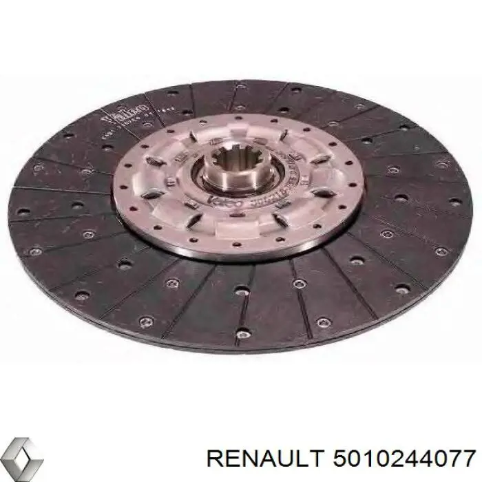 Диск сцепления 5010244077 Renault (RVI)