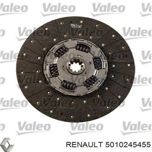 5010245455 Renault (RVI) disco de embraiagem