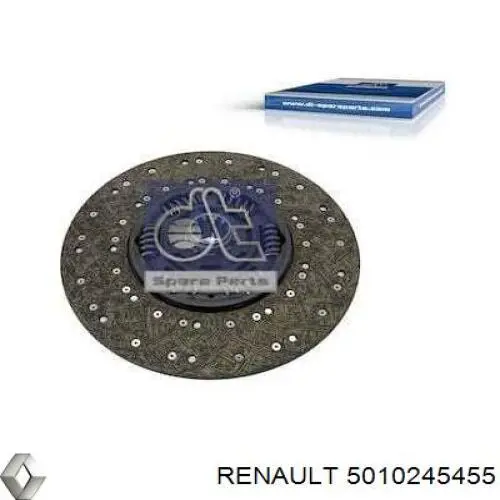 Диск сцепления Renault (RVI) 5010245455 цена, от 331.78 USD