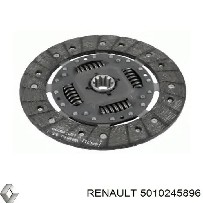 Диск сцепления 5010245896 Renault (RVI)