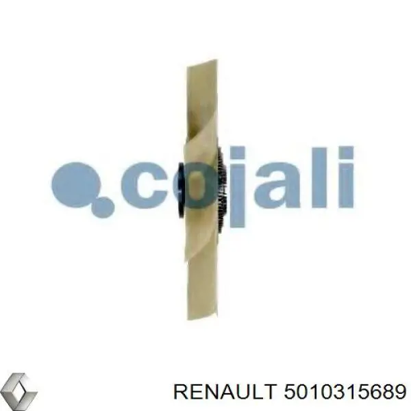 Вискомуфта (вязкостная муфта) вентилятора охлаждения Renault (RVI) 5010315689