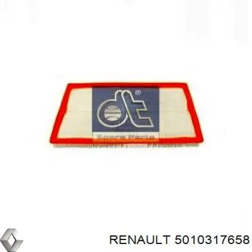 Элемент воздушного фильтра Renault (RVI) 5010317658 цена, от 19.96 USD