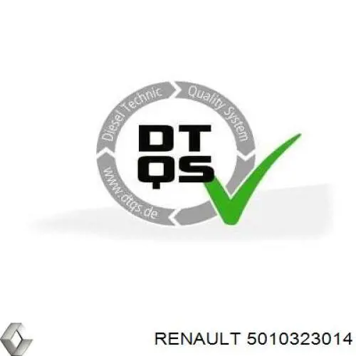 Прокладка турбины выхлопных газов, впуск RVI5010323014 Renault (RVI)