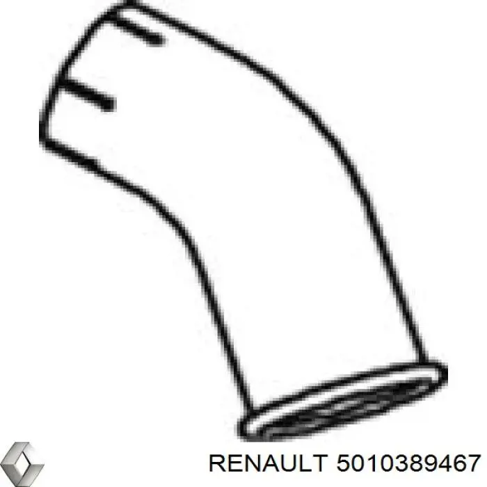 Купить 5010389467 Renault (RVI) Глушитель задний