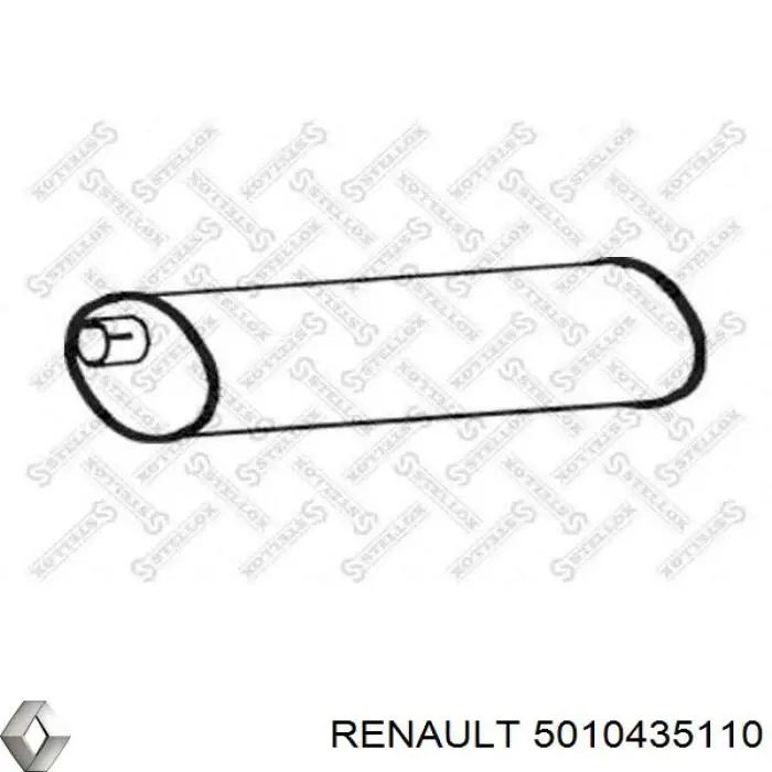 5010435110 Renault (RVI) Выхлопная труба