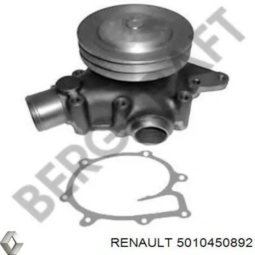 5010450892 Renault (RVI) Насос водяной