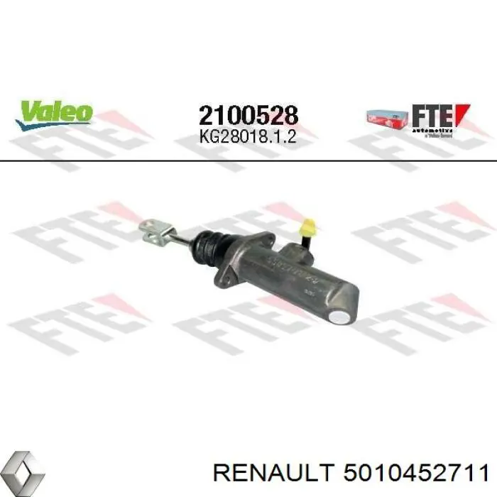 5010452711 Renault (RVI) главный цилиндр сцепления
