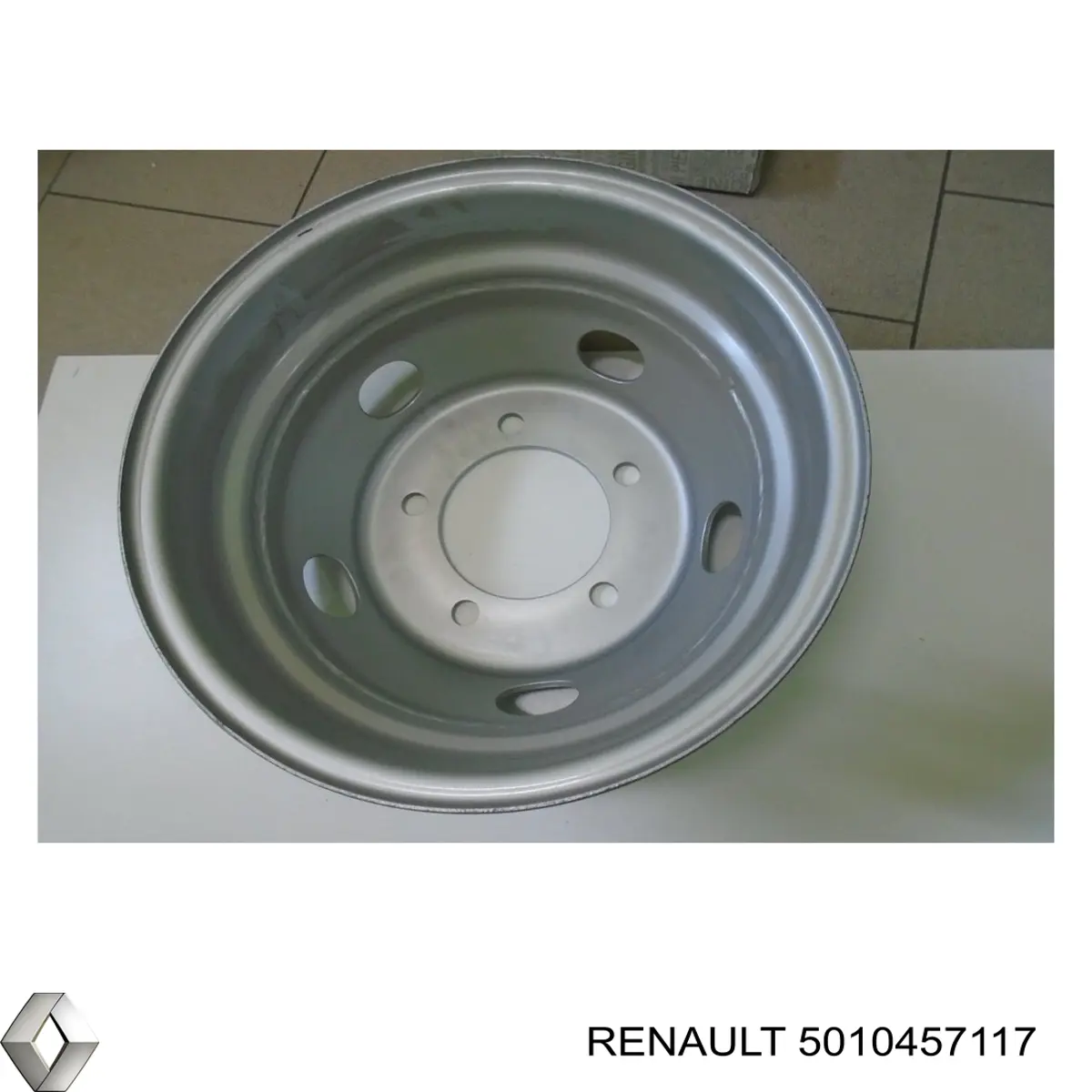 Диски колесные стальные (штампованные) 5010457117 Renault (RVI)
