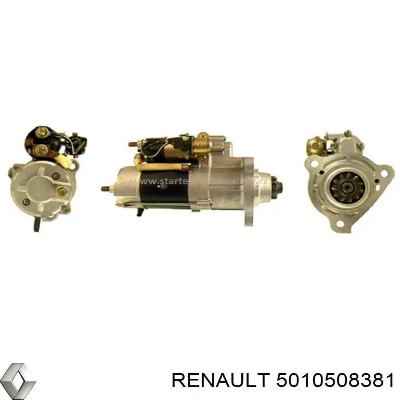 Стартер 5010508381 Renault (RVI)